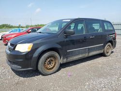 Salvage cars for sale from Copart Ottawa, ON: 2012 Dodge Grand Caravan SE