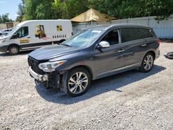 Salvage cars for sale from Copart Knightdale, NC: 2014 Infiniti QX60