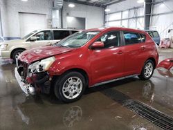 Pontiac Vibe salvage cars for sale: 2010 Pontiac Vibe