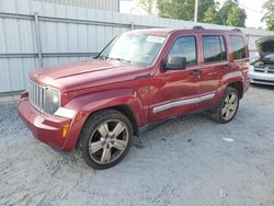 Jeep salvage cars for sale: 2012 Jeep Liberty JET