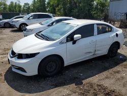 Honda Civic salvage cars for sale: 2015 Honda Civic LX