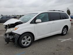 2017 Toyota Sienna LE en venta en Rancho Cucamonga, CA