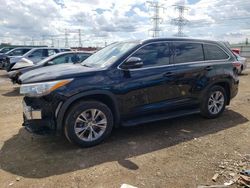 Toyota salvage cars for sale: 2015 Toyota Highlander XLE