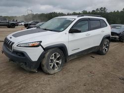 Jeep Cherokee salvage cars for sale: 2015 Jeep Cherokee Trailhawk