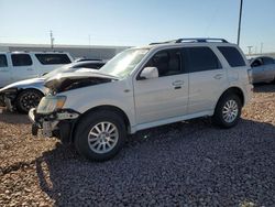 Mercury salvage cars for sale: 2009 Mercury Mariner Premier