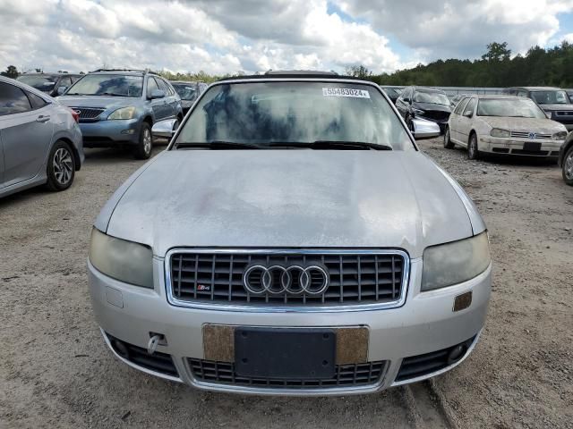 2005 Audi S4 Quattro Cabriolet