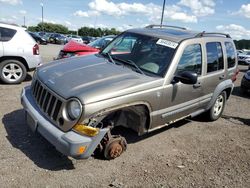 Jeep salvage cars for sale: 2005 Jeep Liberty Sport