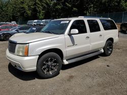 Vehiculos salvage en venta de Copart Graham, WA: 2004 Cadillac Escalade ESV