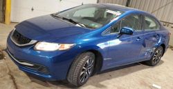 Salvage cars for sale from Copart West Mifflin, PA: 2015 Honda Civic EX