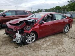 Salvage cars for sale from Copart Seaford, DE: 2017 Chevrolet Malibu LT