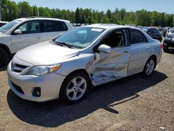 Salvage cars for sale from Copart Ontario Auction, ON: 2012 Toyota Corolla Base