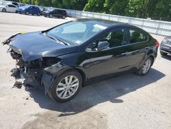 KIA salvage cars for sale: 2014 KIA Forte EX