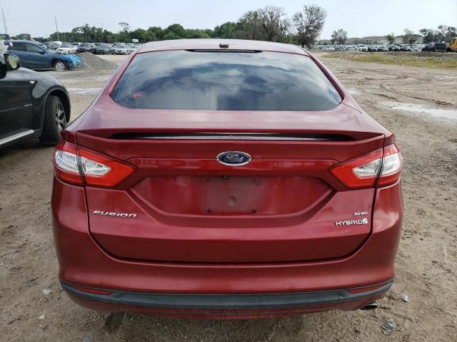 2013 Ford Fusion SE Hybrid