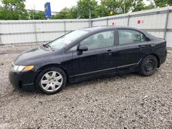 Honda salvage cars for sale: 2008 Honda Civic LX