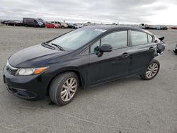 Honda salvage cars for sale: 2012 Honda Civic EXL