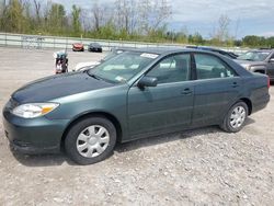 Toyota salvage cars for sale: 2004 Toyota Camry LE