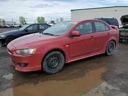 Mitsubishi Lancer salvage cars for sale: 2009 Mitsubishi Lancer GTS