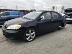 Salvage cars for sale from Copart Wilmington, CA: 2003 Toyota Corolla CE