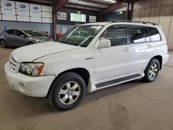 2003 Toyota Highlander Limited en venta en East Granby, CT