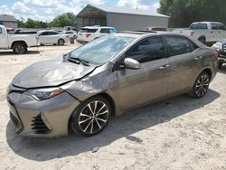 Salvage cars for sale from Copart Midway, FL: 2017 Toyota Corolla L