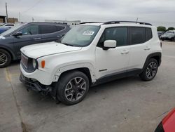 2018 Jeep Renegade Latitude en venta en Grand Prairie, TX