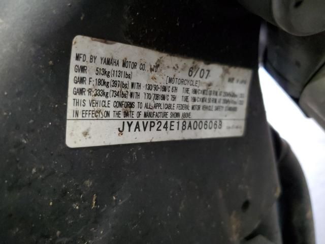 2008 Yamaha XVS1300 A