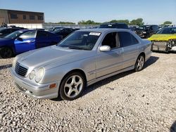 Mercedes-Benz e 430 salvage cars for sale: 2001 Mercedes-Benz E 430