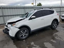 Salvage cars for sale from Copart Littleton, CO: 2017 Toyota Rav4 XLE