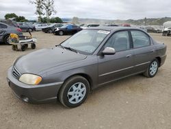 KIA salvage cars for sale: 2003 KIA Spectra Base