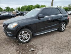 Mercedes-Benz ML 350 4matic salvage cars for sale: 2013 Mercedes-Benz ML 350 4matic