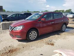 Nissan salvage cars for sale: 2016 Nissan Sentra S