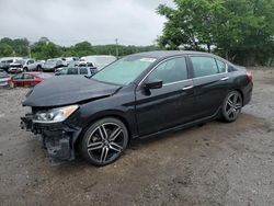 Honda Accord salvage cars for sale: 2017 Honda Accord Sport