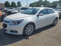 Chevrolet salvage cars for sale: 2015 Chevrolet Malibu LTZ