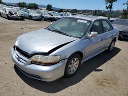 Salvage cars for sale from Copart San Martin, CA: 2001 Honda Accord EX