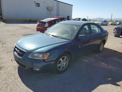 Salvage cars for sale from Copart Tucson, AZ: 2006 Hyundai Sonata GLS