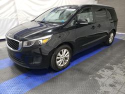 KIA Sedona LX salvage cars for sale: 2016 KIA Sedona LX