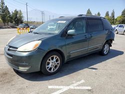 Salvage cars for sale from Copart Rancho Cucamonga, CA: 2005 Toyota Sienna XLE