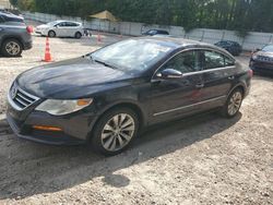 Salvage cars for sale from Copart Knightdale, NC: 2012 Volkswagen CC Sport