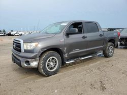 Salvage cars for sale from Copart Houston, TX: 2012 Toyota Tundra Crewmax SR5