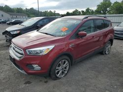 Ford salvage cars for sale: 2018 Ford Escape SEL