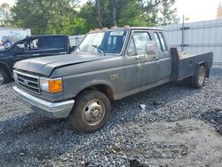 Ford F350 salvage cars for sale: 1990 Ford F350