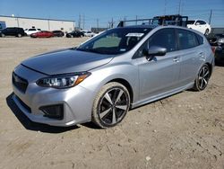 Subaru Impreza Sport salvage cars for sale: 2019 Subaru Impreza Sport