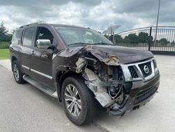 Nissan Armada sv salvage cars for sale: 2015 Nissan Armada SV