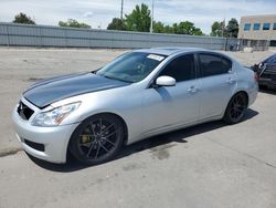 Salvage cars for sale from Copart Littleton, CO: 2007 Infiniti G35
