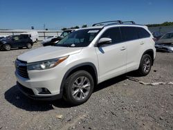 Toyota Highlander salvage cars for sale: 2015 Toyota Highlander XLE