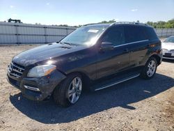 Mercedes-Benz ml 350 4matic salvage cars for sale: 2014 Mercedes-Benz ML 350 4matic