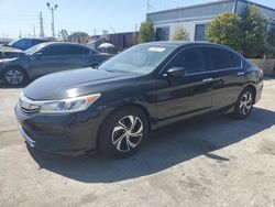 Honda Accord LX salvage cars for sale: 2017 Honda Accord LX