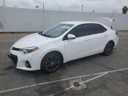 Toyota Corolla Vehiculos salvage en venta: 2015 Toyota Corolla L