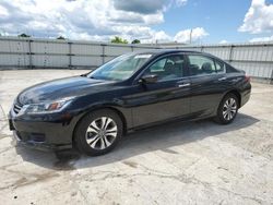 Honda salvage cars for sale: 2015 Honda Accord LX