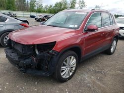 Vehiculos salvage en venta de Copart Leroy, NY: 2011 Volkswagen Tiguan S